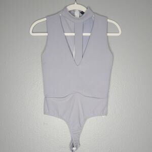 Misguided periwinkle bodysuit